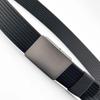 mling Men's No-Hole Tactical Canvas Belt