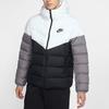 Nike Sportswear NSW Down Fill Colorblock Casual Sports Hooded Jacket Down Jacket Black White Men's CU0226-100