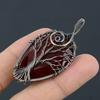 Tree Of Life Mozambique Garnet Copper Wire Wrap Jewelry Pendant 2.32" R4t45