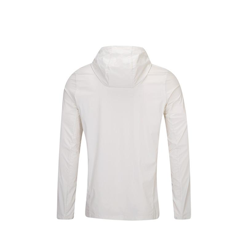 Li Ning Table Tennis Glory Series National Flag Spring Summer Cool Breathable Sports Windbreaker Women outerwear Chalk-Grey AFDW302-2