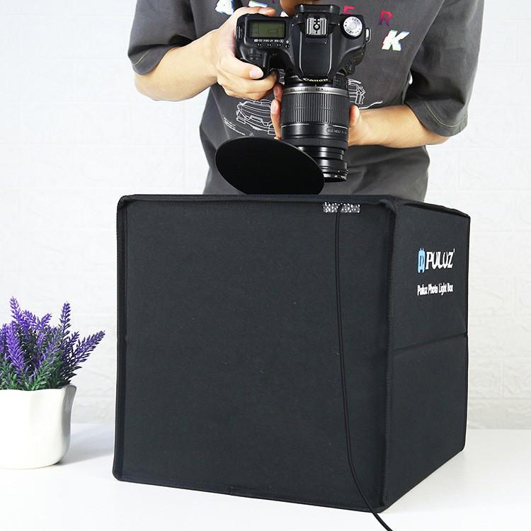 PULUZ High-Brightness Fat Cow 30CM Ring Light Portable Photo Studio Kit
