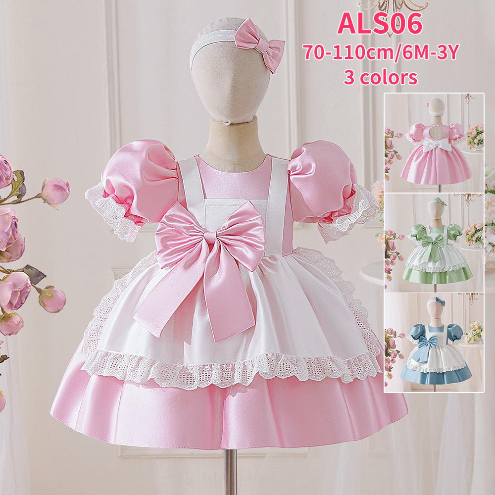 Queen of Hearts Girls’ Cosplay Dress for Alice In Wonderland Role-Playing