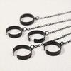 Detachable Wrist Bracelet Ring Gothic Open Chains Rings Trendy Punk Bracelet Ring  Unisex