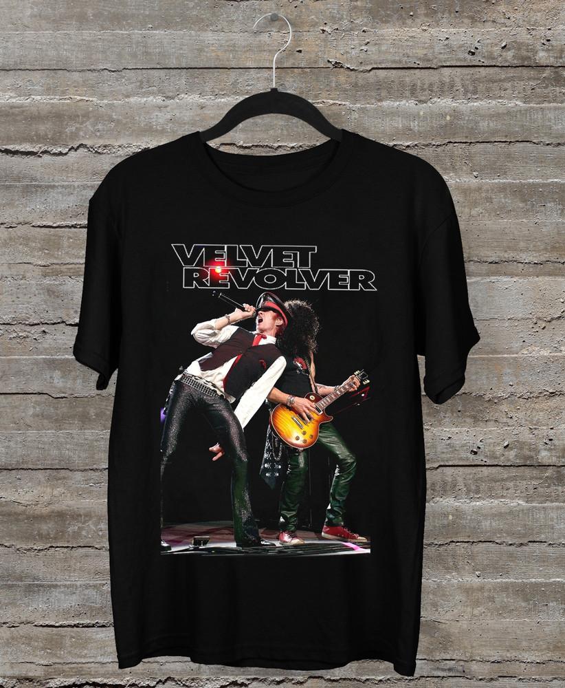 

NEW Rare VELVET REVOLVER Band Unisex Size S-5XL Gift Shirt Unisex T-Shirt XXL