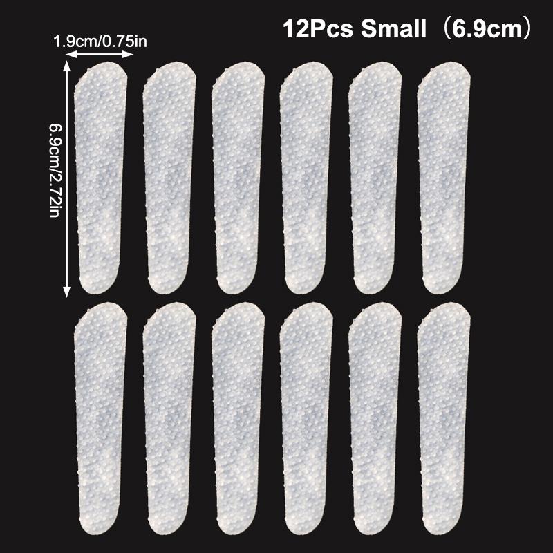 6/12Pcs Transparent Anti-Slip Silicone Patches For Bag Straps Convenient Durable Reusable Backpack Non-Slip Patch Resistant Pad