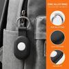 Silicone Protective Case Full Coverage Anti-Scratch Tracker Cover with Keyring Anti-lost Locator Holder Shell for Xiaomi Tag