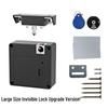 NFC Smart Invisible Electronic Drawer Lock with Card Swipe