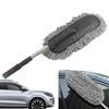 Car Washing Mop Telescopic Handle Dust Remover Wax Brush Microfiber Car Duster Cleaning Brush Soft Duster Brushes for Auto Clean