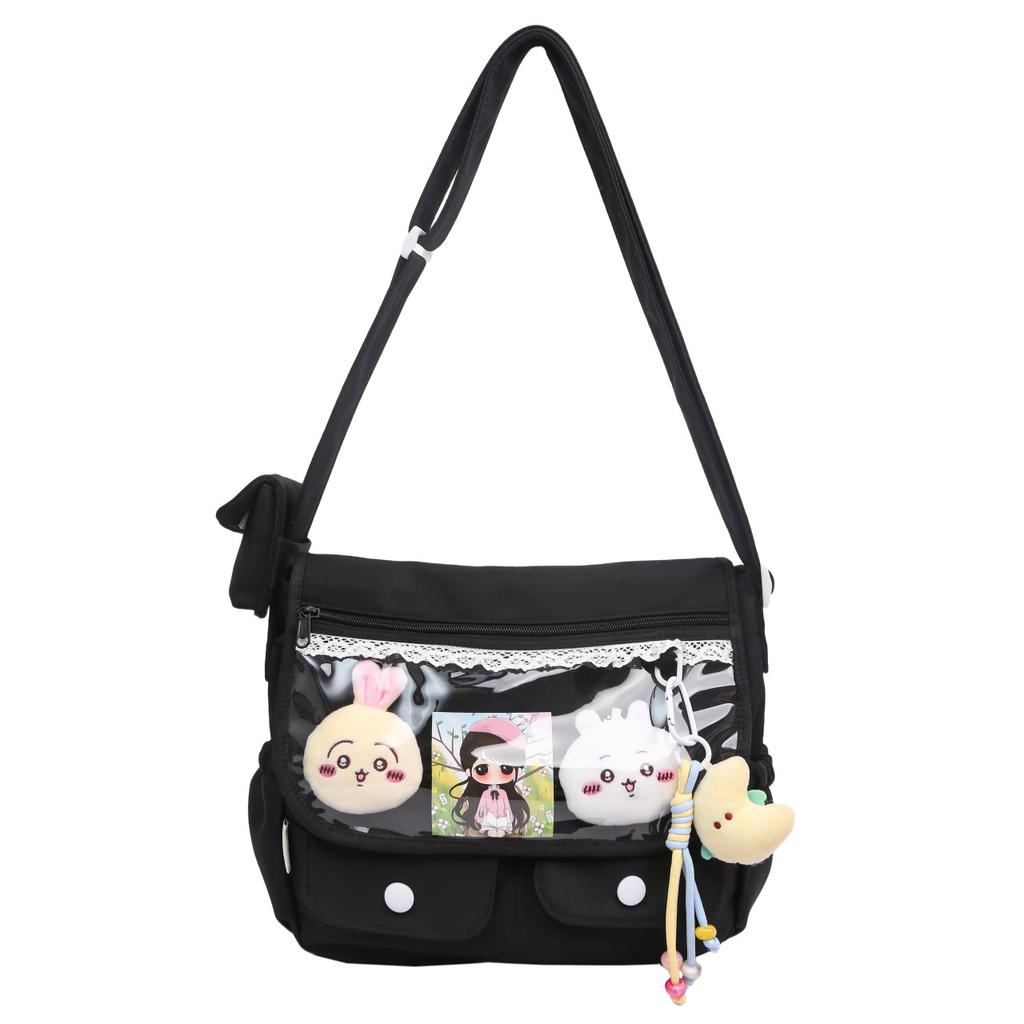 Student Class Shoulder Bag Women's Large Capacity Crossbody Bag