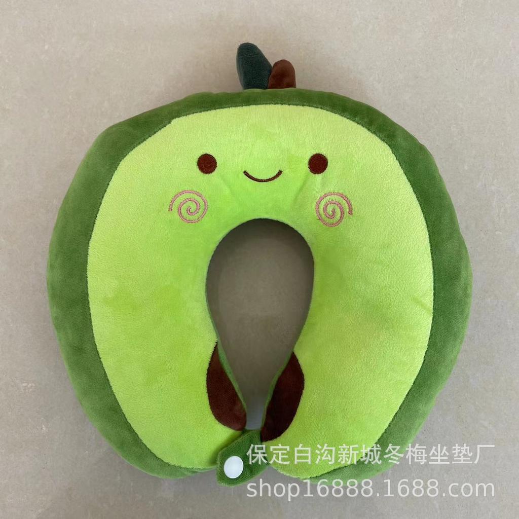 Cute Cartoon Neck Pillow Throw Pillow U-shaped Pillow Plush Toy Comfortable Nap Pillow