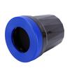 Mini Car Trash Can Desktop Garbage Bin with Cleaning Brush Suction Cup for Vehicles Home Office