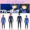 Stylish Isagi Yoichi Training Uniform Blue Lock Jumpsuit Costume For Cospaly