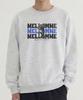 TENBLADE Premium Double-Sided/Fleece-Lined Mellow Cat Semi-Overfit 2-Color Graphic Sweatshirt