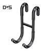 Towel Hanger Glass Door Shower Hook Strong Load-bearing Simple Installation S-Shaped Bathroom Bathrobe Hanger Hook