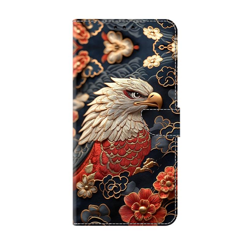 Custodia per Samsung S24 Ultra / S23 Ultra Portafoglio Flip Cover Dipinta per Samsung Galaxy S24 FE S23 FE S24+ Plus Copertura Protettiva Etui
