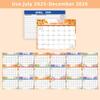 2026 Small Desk Calendar Mokani Standing Desktop Calendar July 2025-December 2026 Academic Flip Calender For Student Home