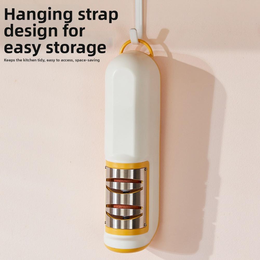 Wireless Electric Blade Sharpener Rechargeable With A USB Cable Electric Blade Sharpener Automatic Sharpening Kitchen Tools