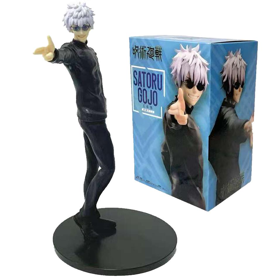 2 stk/sett JJK Animefigurer Gojo SATORU og Geto Suguru Actionfigur Geto Suguru figur Samlerobjekt Modell Dukker leketøy anime Gave