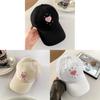 Mipha Mambo Heart Embroidered Baseball Cap For Women Spring Fashion