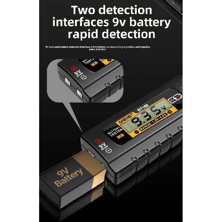 High Precision Voltage Indicator Battery Capacity Tester Battery Voltage Display DV
