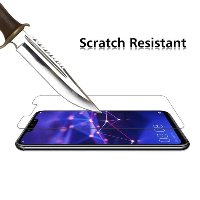 Gehärtetes Glas Huawei MATE 20 LITE - Ultraresistente Displayschutzfolie [Phonillico®]