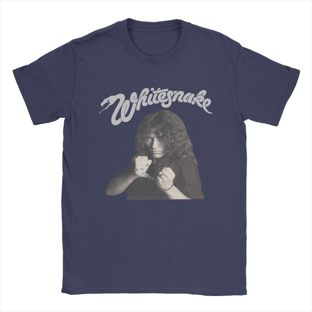 Members Whitesnake Band T Shirts Men Pure Cotton Amazing T-Shirt Round Neck Tee Shirt Short Sleeve Tops Gift Idea