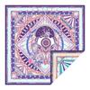 Aurora Taurus Mulberry Silk Scarf 88x88cm