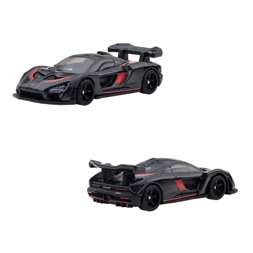 Hot Wheels Premium McLaren 720S HFF97 2er-Pack Senna/McLaren [Ab 3 Jahren] Schwarz/Rot