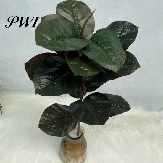 Simulation Plant 1 Pc No Withering Artificial Leaf Vivid Faux Home Decor Silk Flower Table Centerpieces Wedding