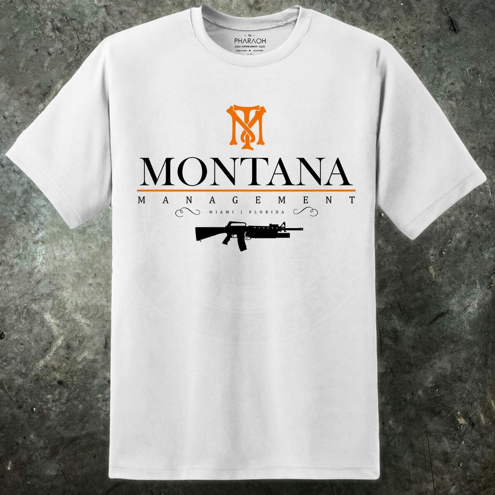 

Tony Montana Management SCARFACE Movie Gangster Mafia 80s T SHIRT Retro Movie M