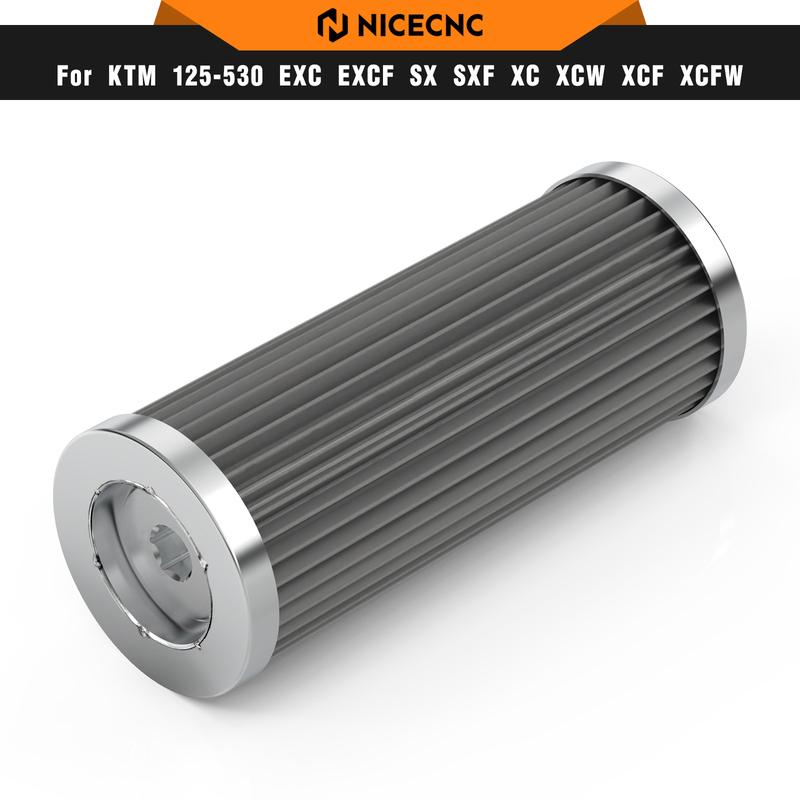 NICECNC For KTM SX-F 450 2015-2025 35 Micron Magnetic Oil Filter For KTM EXC-F 350 EXC-F 450 EXC-F 500 XC-F 450 XCFW 450 SXF 350