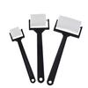3Pcs White Sponge Paint Brushes Children Graffiti Roller Stamp Kids Painting Toy