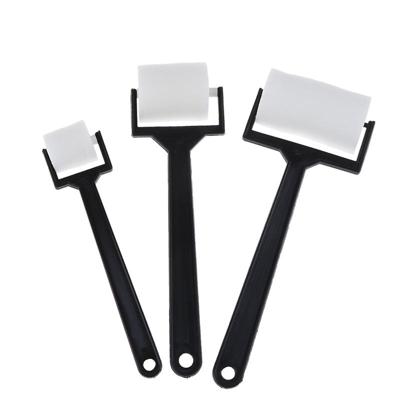 3Pcs White Sponge Paint Brushes Children Graffiti Roller Stamp Kids Painting Toy