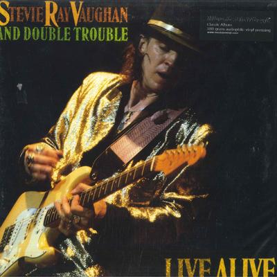 LP Schallplatte STEVIE RAY VAUGHAN & DOUBLE TROUBLE - Live Alive MOVLP662 Music On Vinyl 2015 Europa Rock
