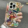 Crayon Shin Shirt Doodle Suitable for Apple 15 Promax Mobile Phone Case IPhone 14 New 13 Protective Case 12 Women's Model