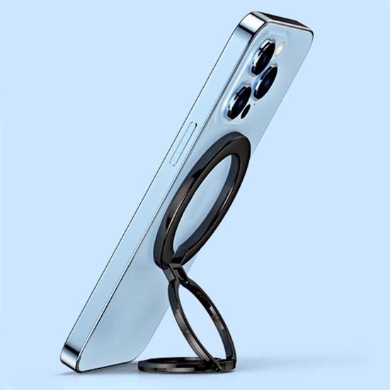 Magnetic Phone Ring Holder Stand Zinc Alloy Finger Grip Kickstand for IPhone