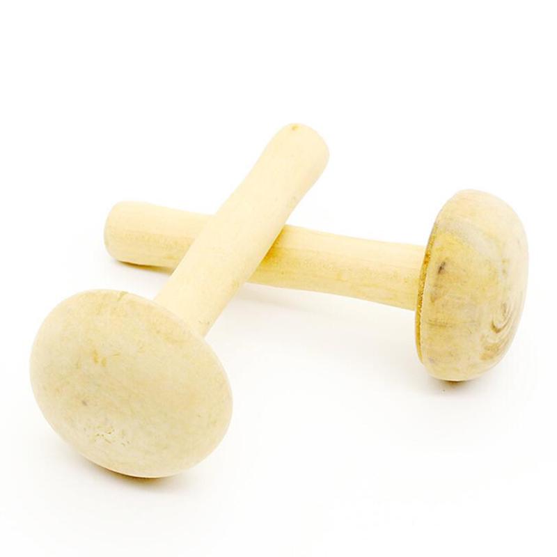 Printmaking Special Wood Moto Wood Ink Extension Wood Mushroom Engraving Tools Prints Rubbing Model