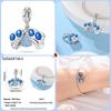 Brand New Copper Metal Trendy Fashion Heart Butterfly Cat Claw Charm Bead Components Bead Components Ideal Designed For 3mm Bracelet High Quality