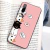 Cartoon Cute Cats Background Phone Case For Huawei Honor 10 Lite 9 20 7A 9X 30 50 60 70 Pro Plus Soft Silicone Cover