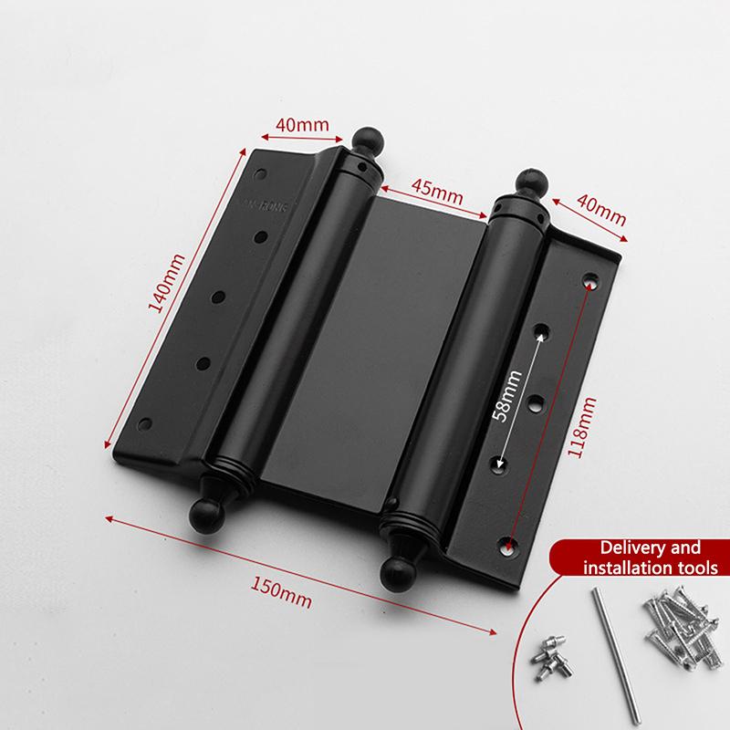 

Петли для свободной двери из нержавеющей стали с внутренним и наружным двойным открыванием, автоматическим закрыванием двери, утолщенные пружинные бесшумные петли