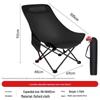 Adjustable Foldable Moon Chair: Portable 3-Position Recliner for Camping & Outdoor Use