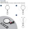 Universal Scooter Rear View Mirror for Ninebot MAX G3 G2 G30 ZT3 Pro F3 F40 P100 Electric Scooter