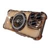Apple i15Pro Electroplated Gyro Stand Case: Rotating, Drop-proof Protection for iPhone 16.