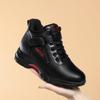 velvet casual shoes women's new models, autumn and winter women's shoes leather sports shoes    and elderly walking shoes mother shoes cotton shoes
