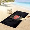 Arsenal F Print Beach Towel, Large Soft Quick Dry Towel for Beach Camping Swimming
