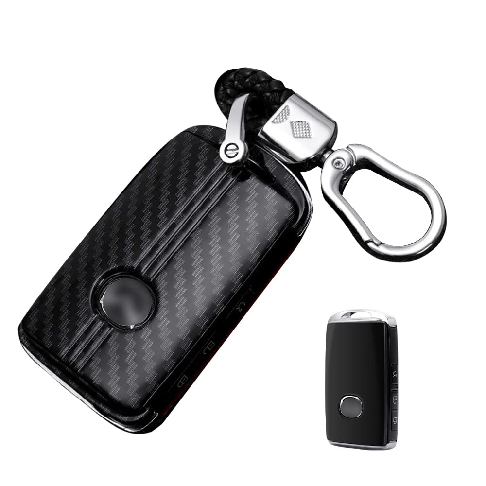 LETINGFAR Key Case for Mazda Smart Key Case Key Cover 1 чёрный