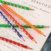 12Pcs Triangle Grip Pencil Set with Ergonomic Finger Holes Students Lead-free Pencil