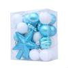 31Pcs Christmas Baubles For Tree Wedding Winter Holiday Party Centerpieces Shatterproof Christmas Ball Hangings Ornament