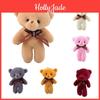 Adorable Plush Teddy Bear Keychain Pendant For Girlfriend Or Kids