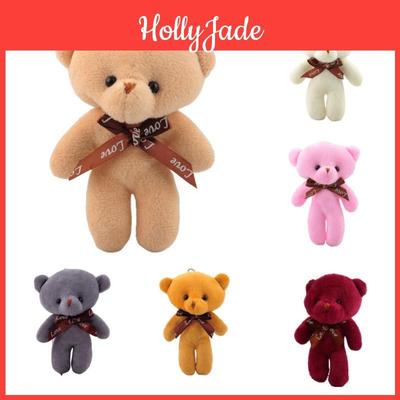 Adorable Plush Teddy Bear Keychain Pendant For Girlfriend Or Kids